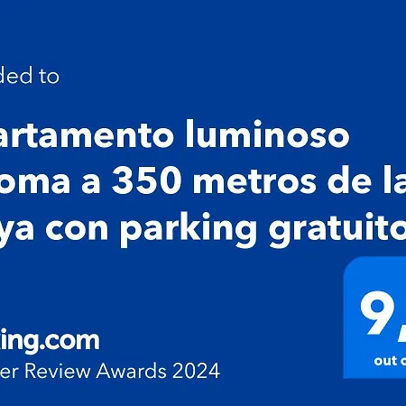 Apartment Luminoso Paloma A 350 Metros De La Playa Con Parking Gratuito *